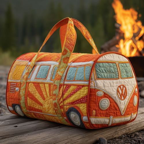 Carry The Vibe Quilted Tote Bags- Aesthetic Everyday Bag